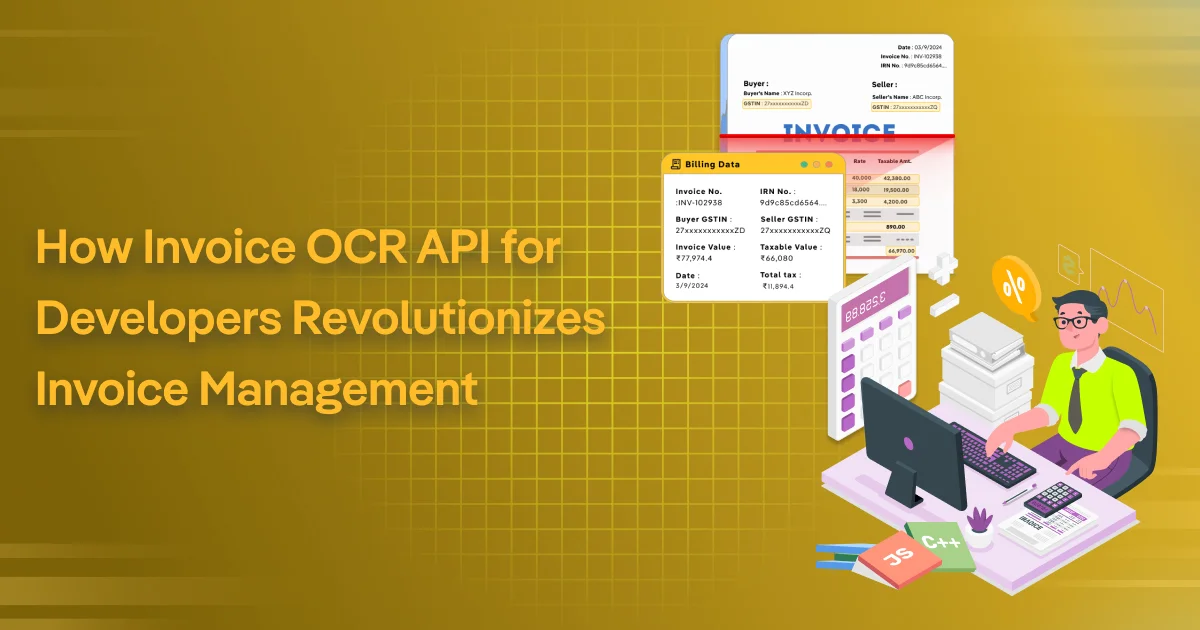 How Invoice OCR API for Developers Revolutionizes Invoice Handling