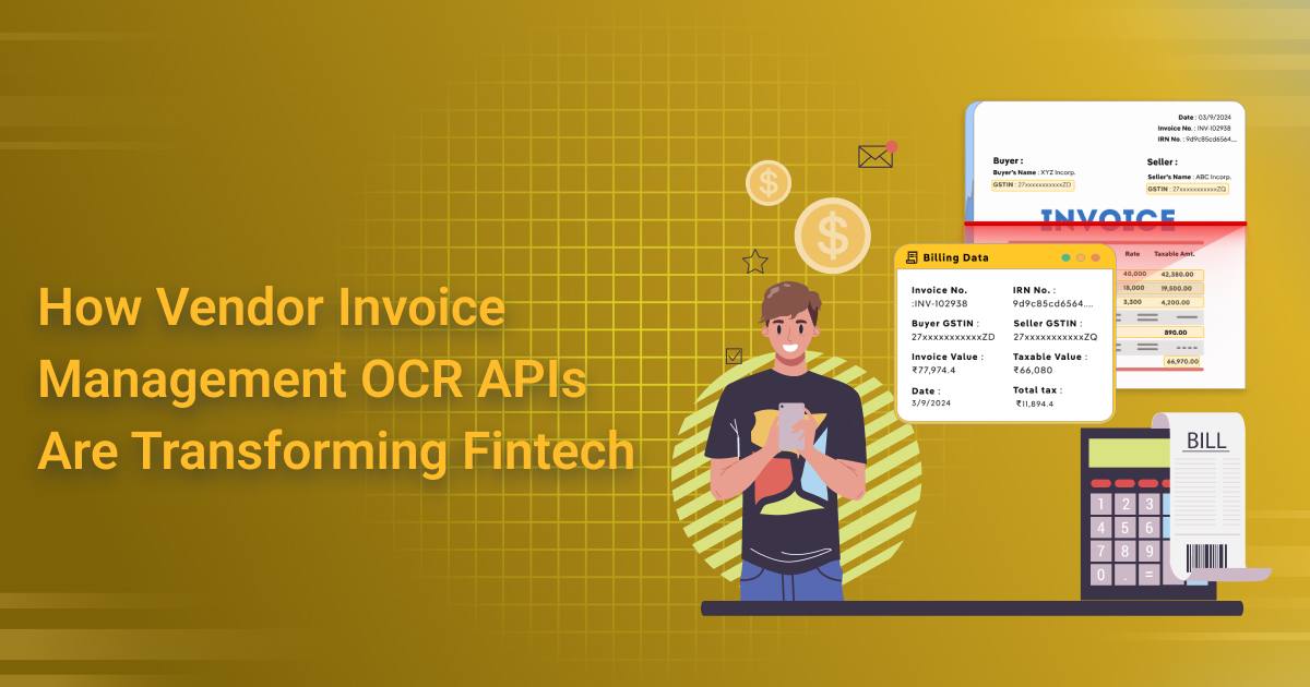 vendor invoice management ocr api