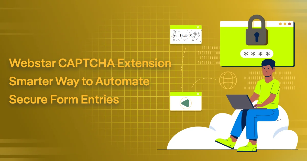webstar CAPTCHA Extension