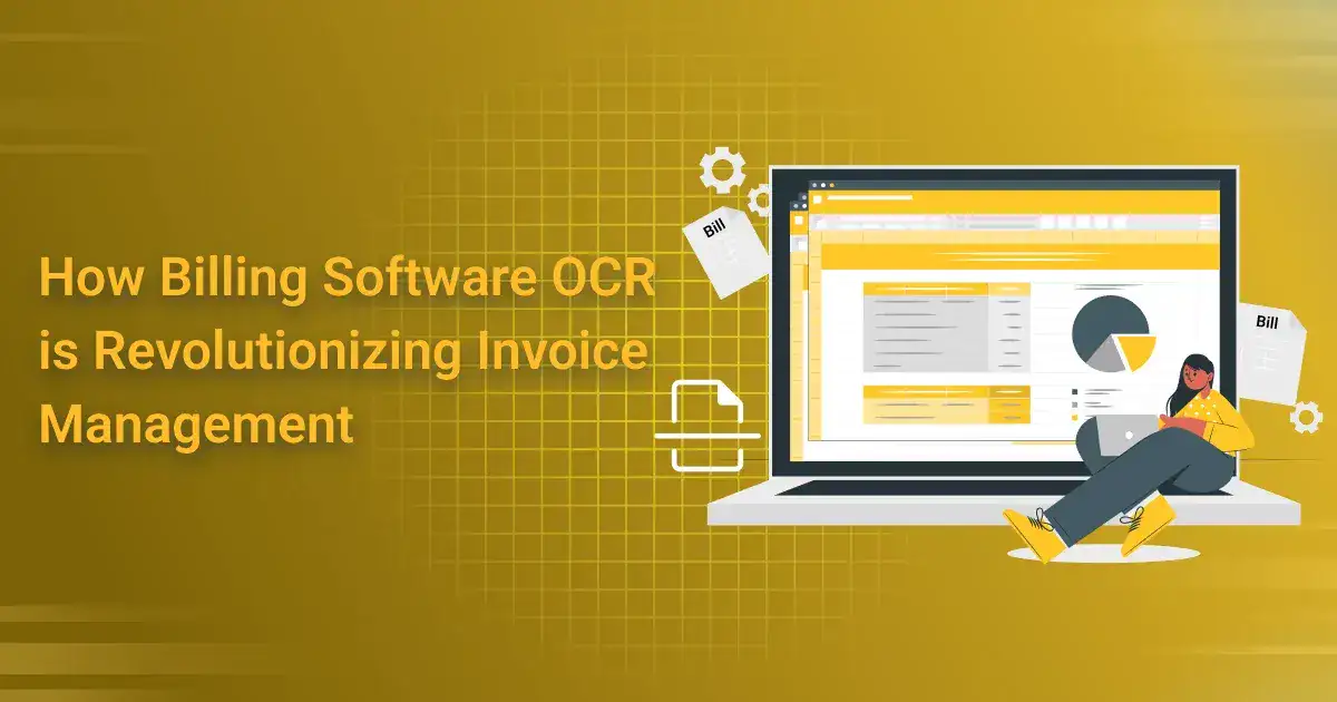 Advanced OCR technology automates invoice processing and billing management digitally.