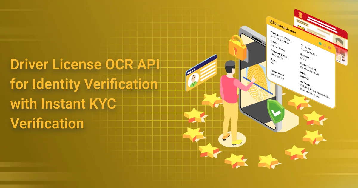 driver license ocr api for identity verification