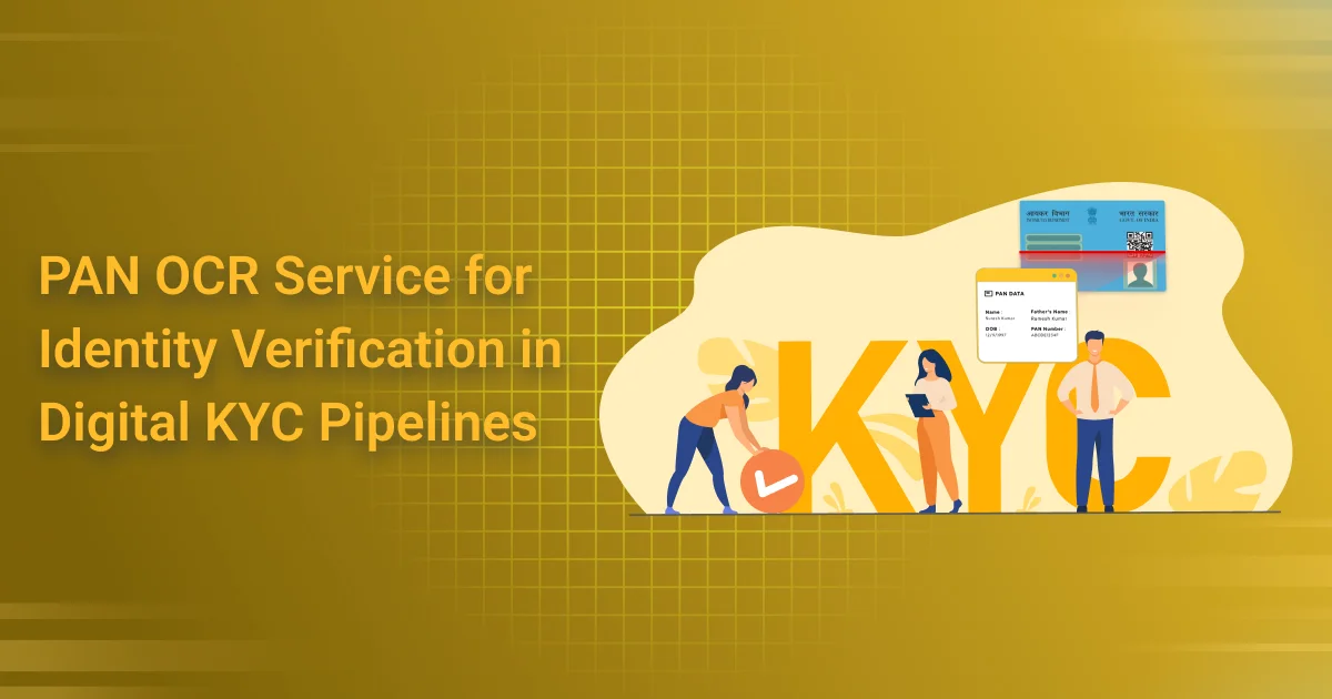PAN OCR Service for Identity Verification in Digital KYC Pipelines