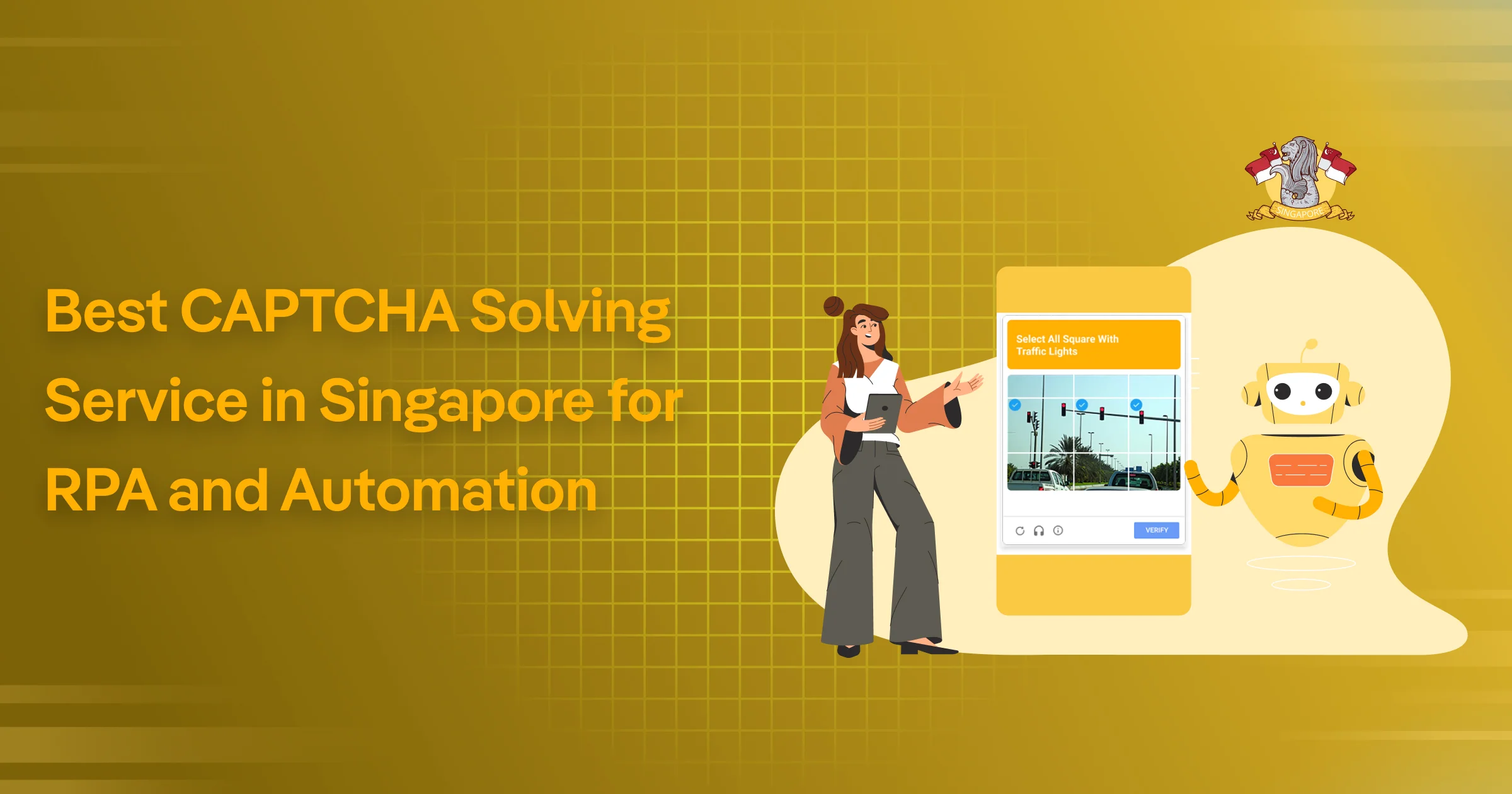 Best CAPTCHA Solving Service in Singapore for RPA & Automation