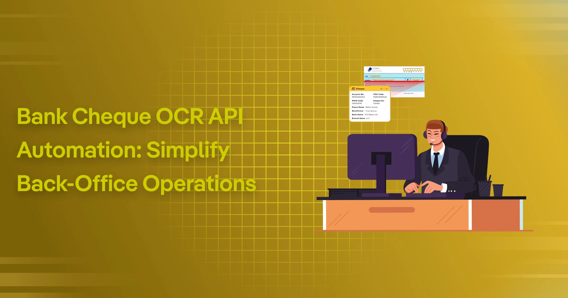 bank cheque ocr api automation