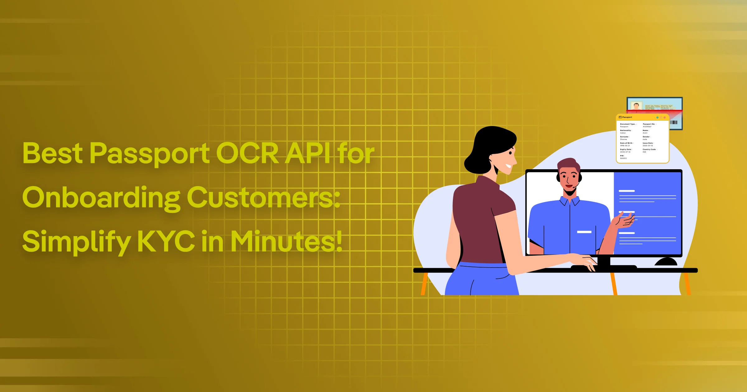 Best Passport OCR API for Onboarding Customers: Simplify KYC in Minutes!