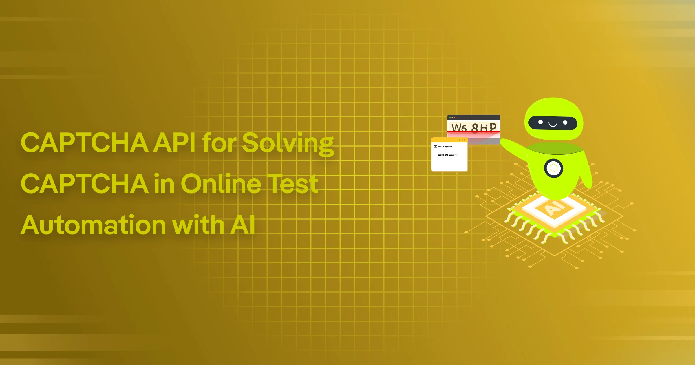 captcha api for solving captcha in online test automation