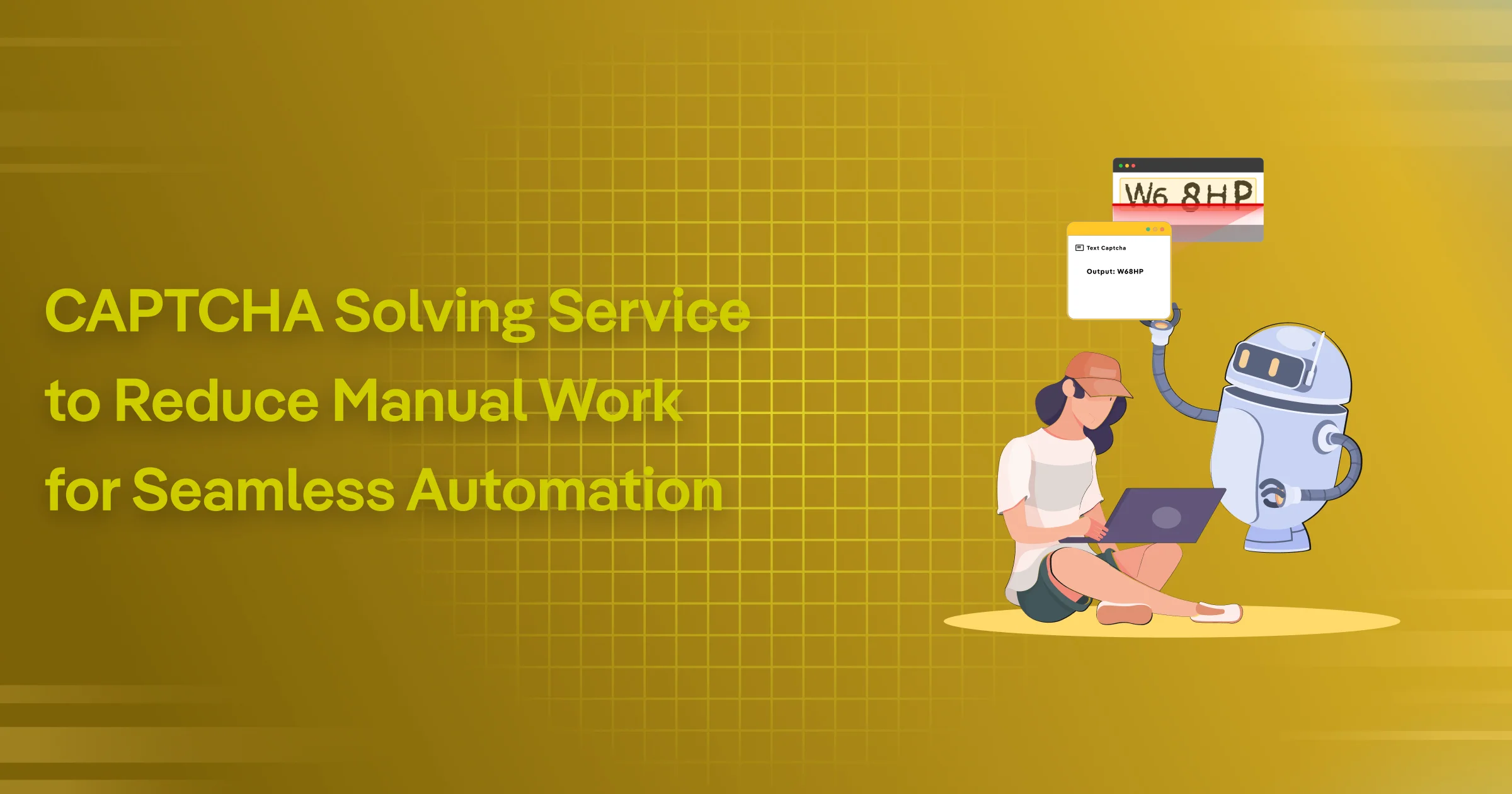 captcha solving service to reduce manual work