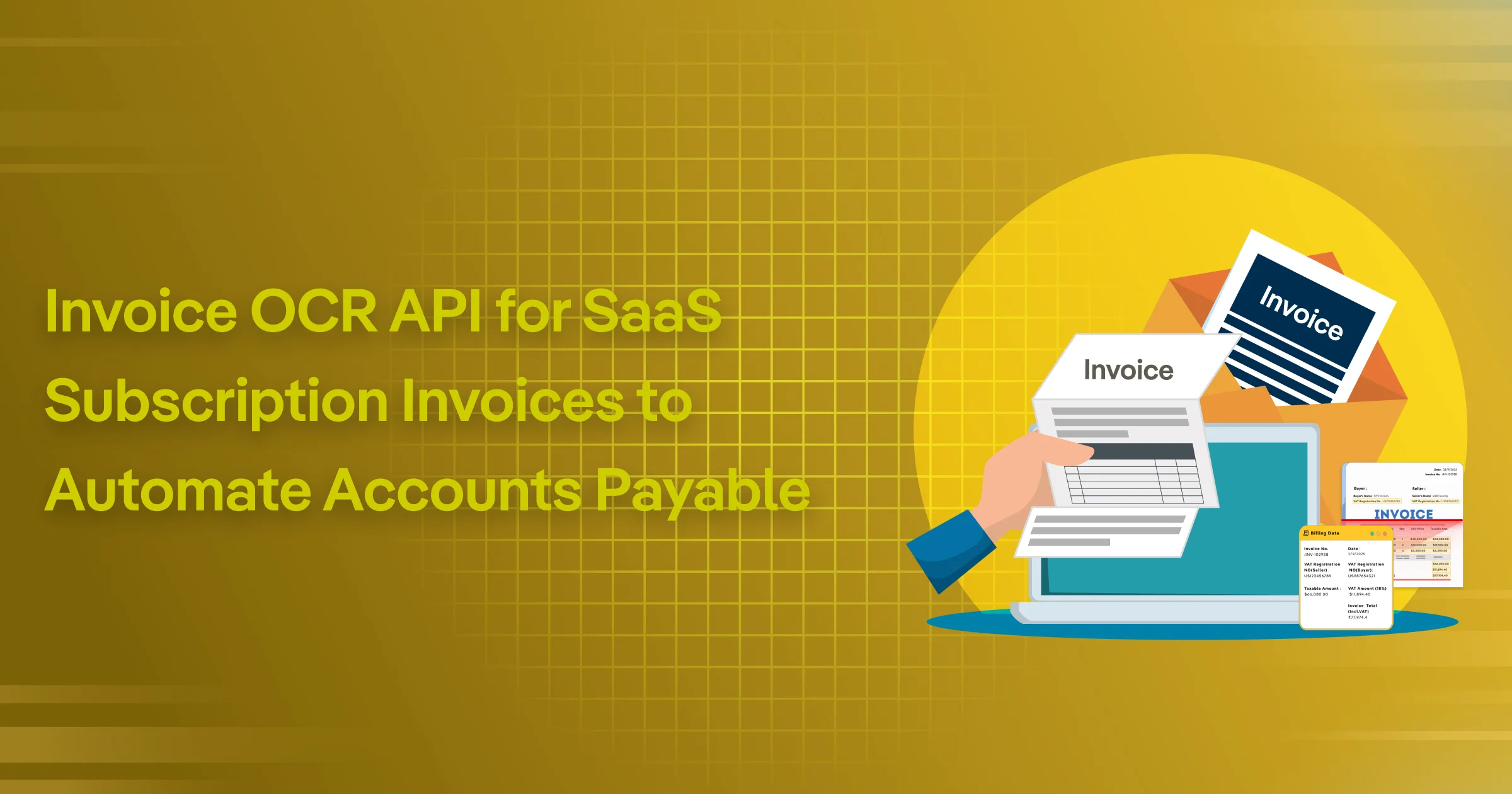 invoice ocr api for saas subscription invoices