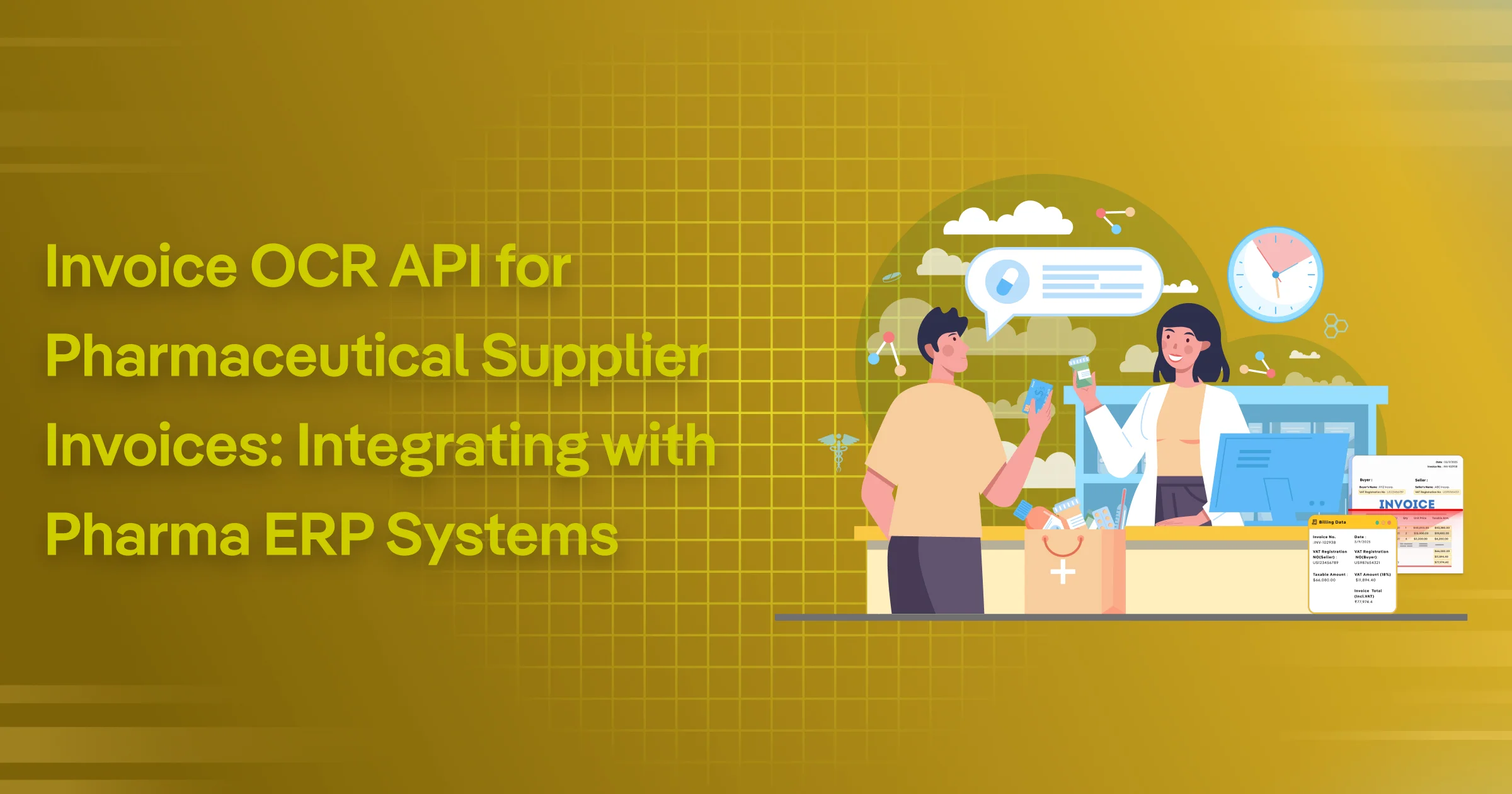 invoice ocr api for pharmaceutical supplier invoices