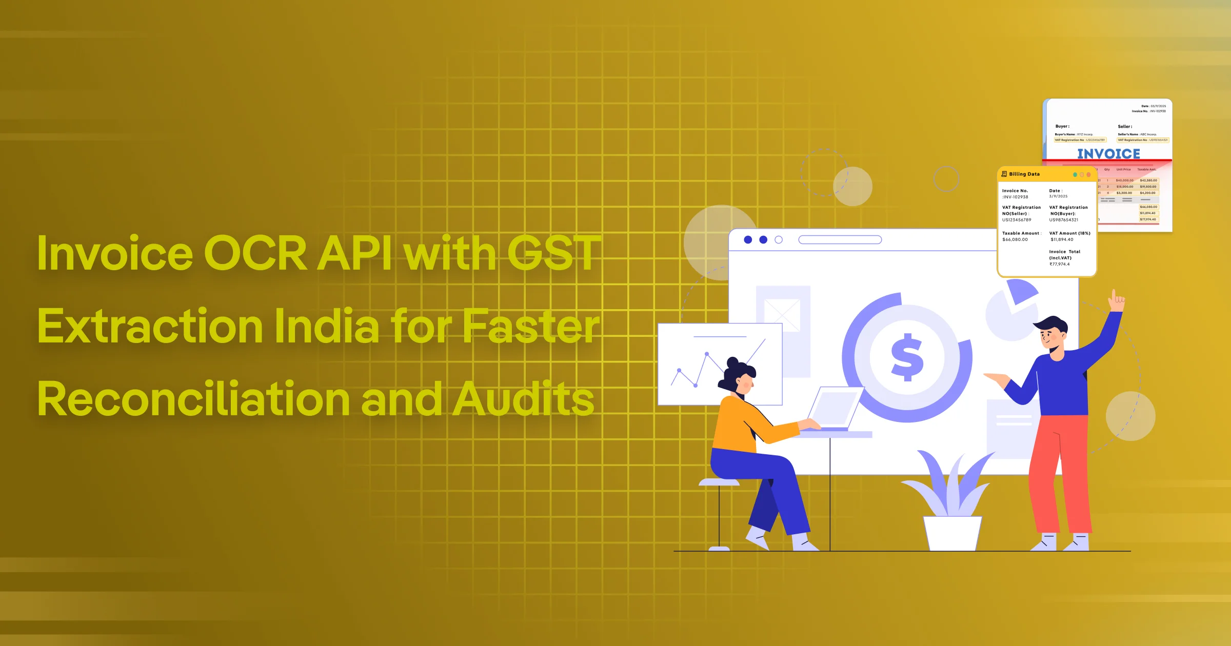 Invoice OCR API with GST Extraction India for Faster Reconciliation and Audits