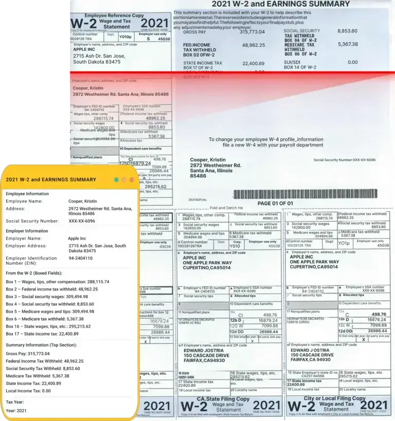 W-2 OCR API