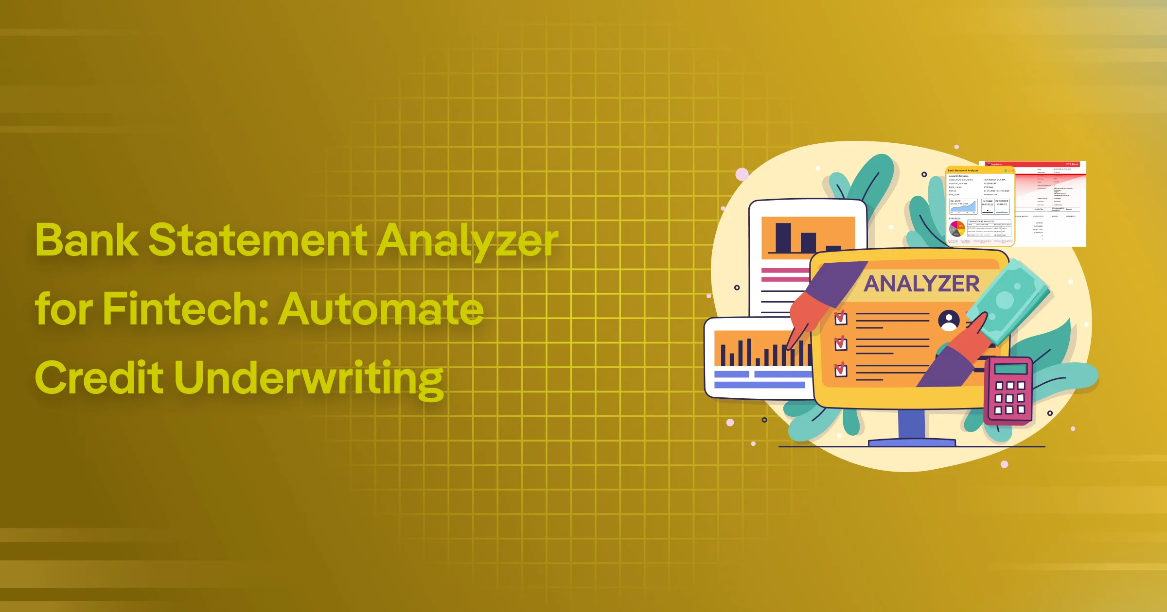 bank statement analyzer for fintech