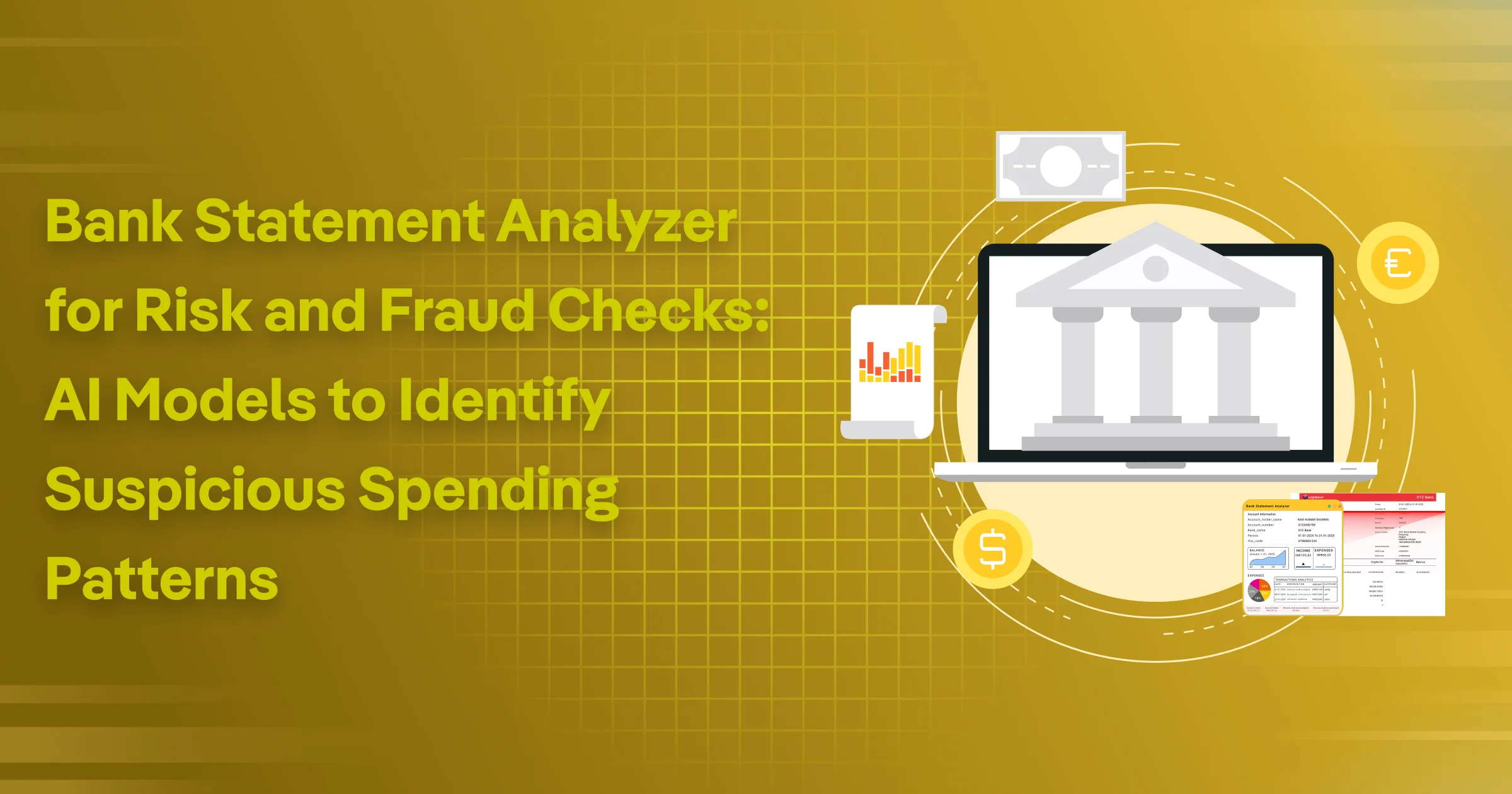 bank statement analyzer for risk and fraud checks