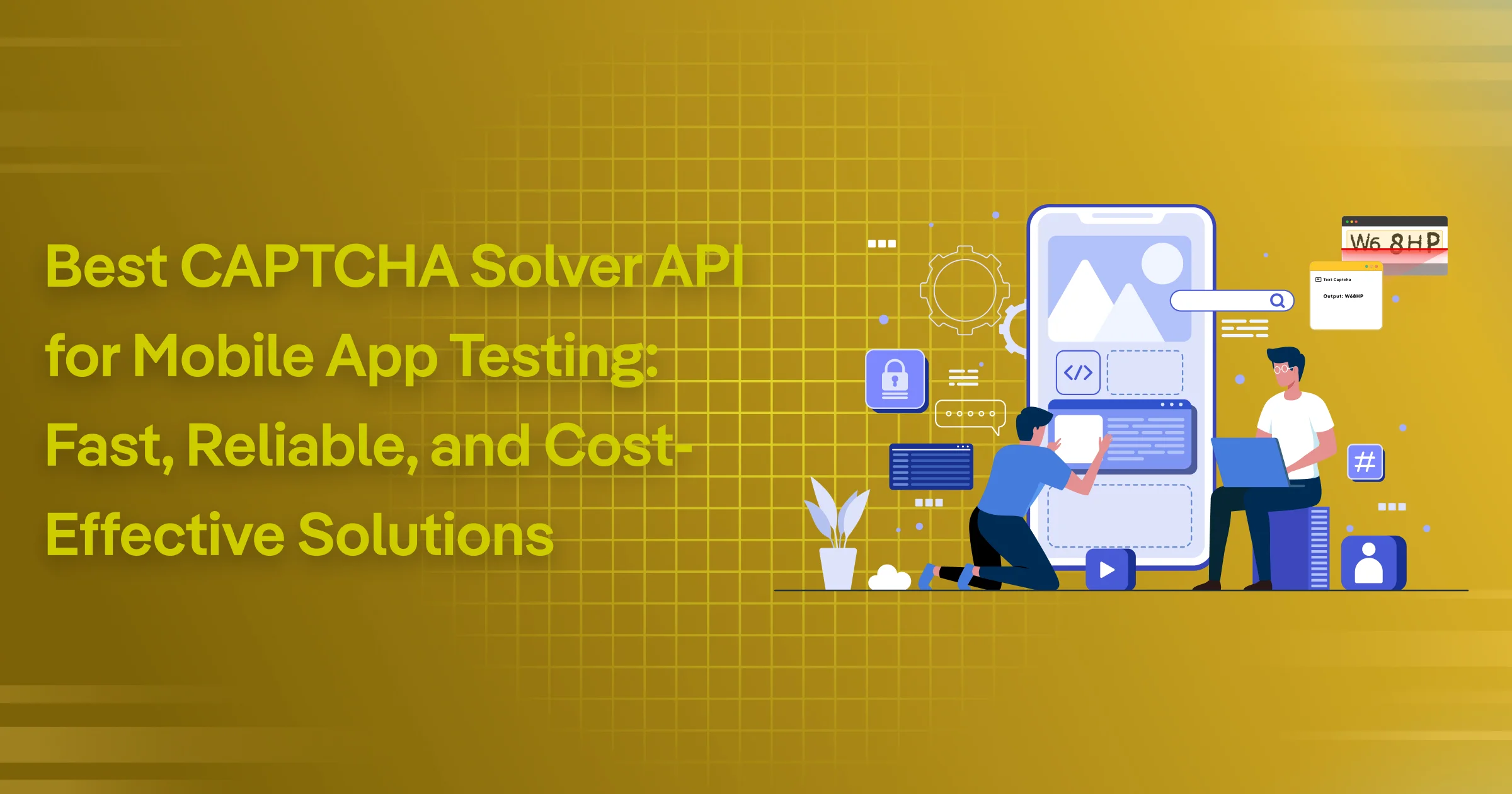 best captcha solver api for mobile app testing
