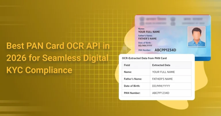Best PAN Card OCR API in 2026