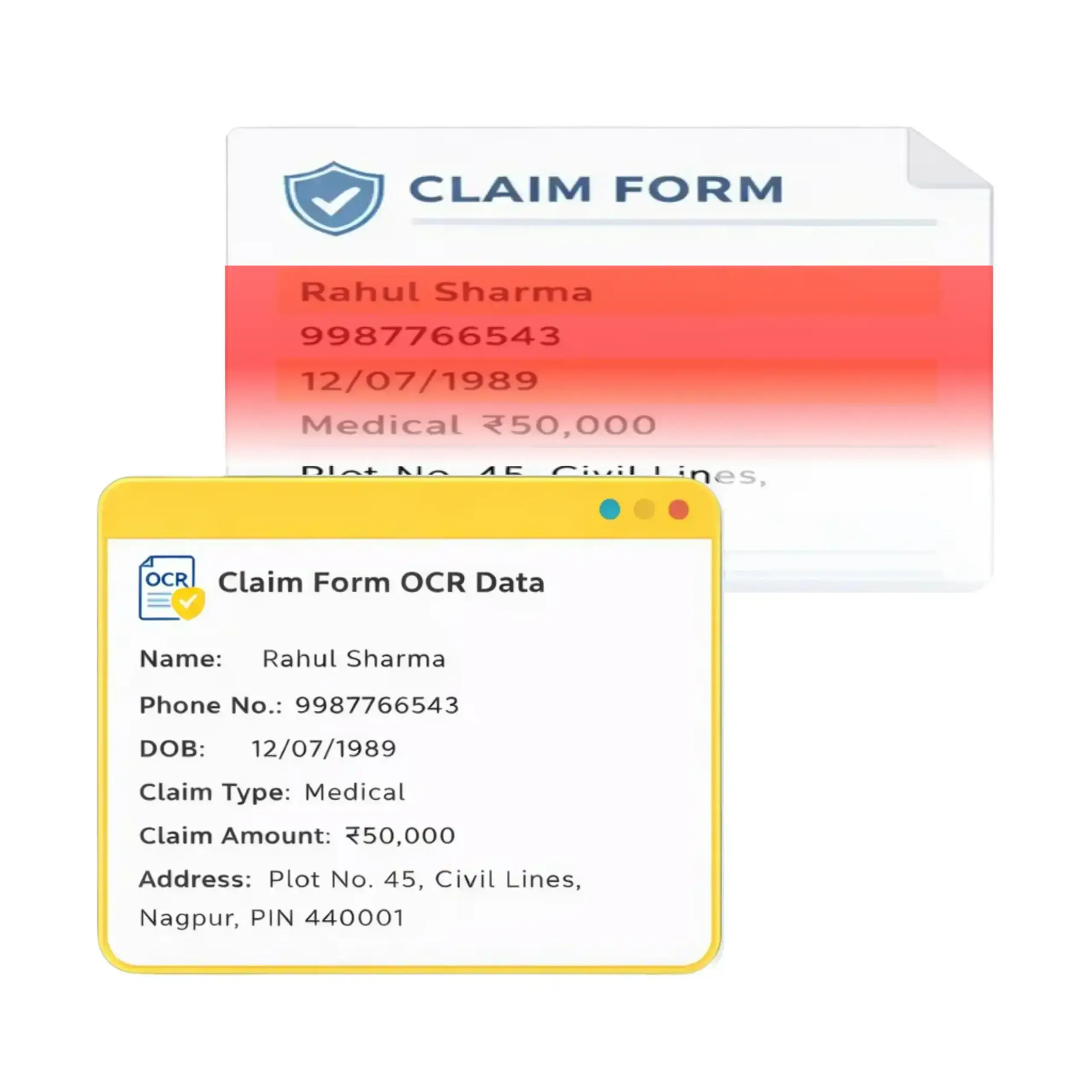 Insurance Claim Form OCR API