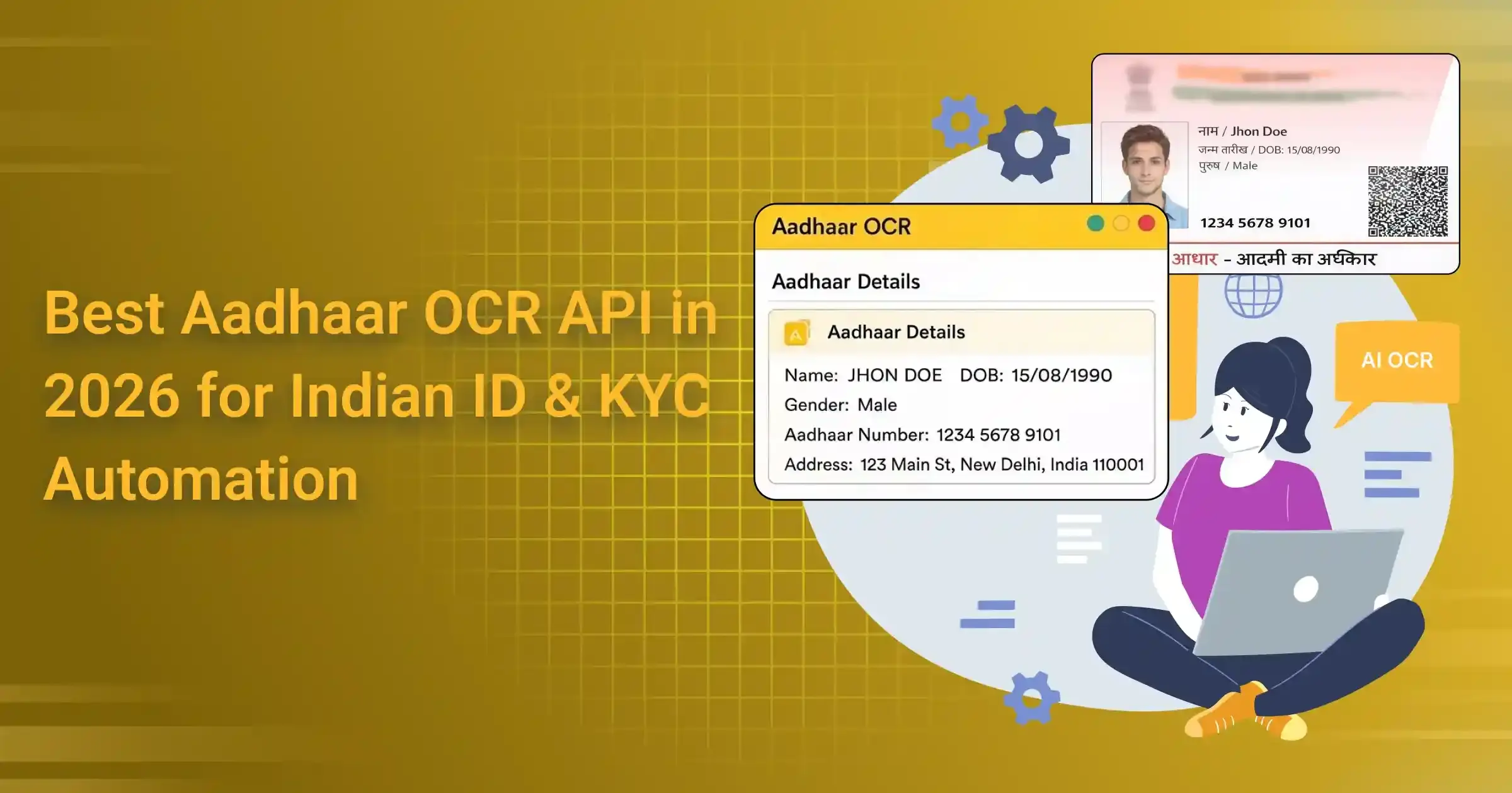 Best Aadhaar OCR API in 2026 for Indian ID & KYC Automation