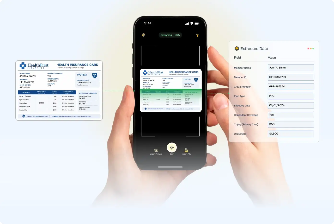 Health Insurance Card OCR API