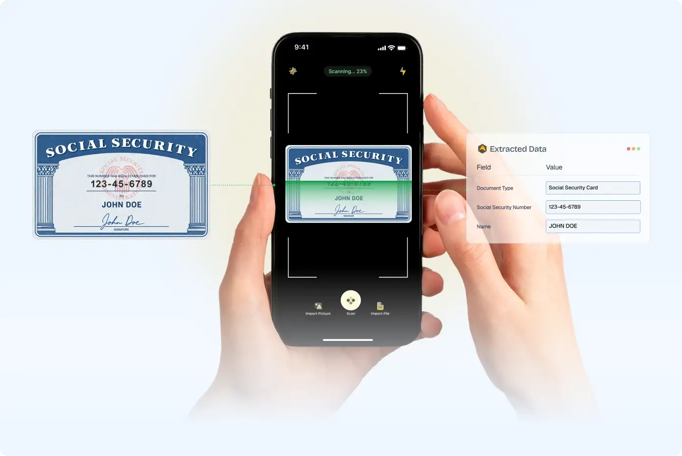 Social Security Card OCR API