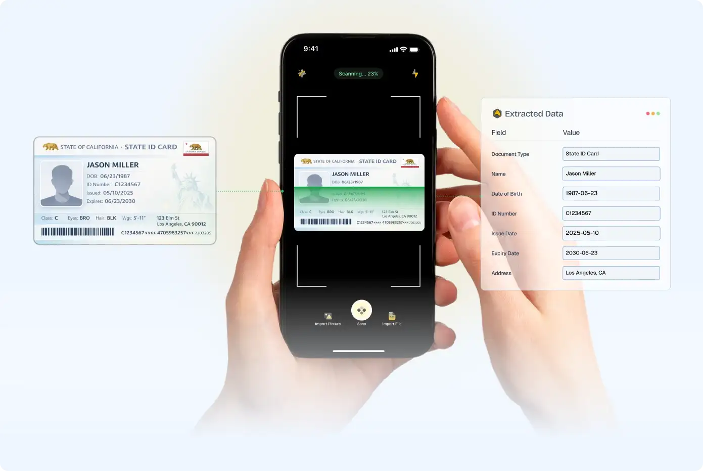 State ID Card OCR API