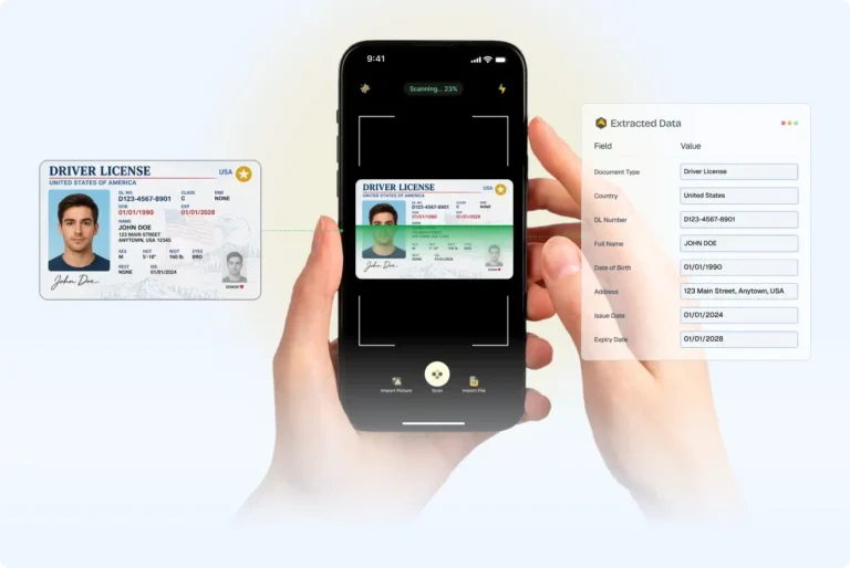 US Drivers License OCR API