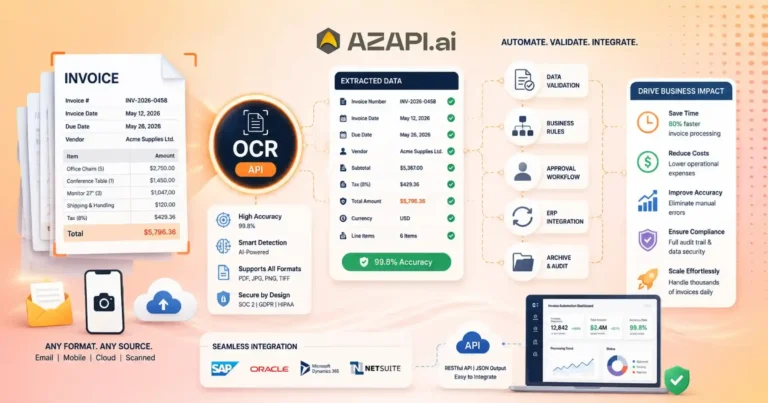 best ocr api in 2026 for invoice automation