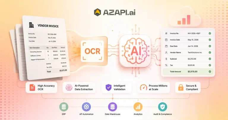 best ocr api in 2026 for vendor invoice processing