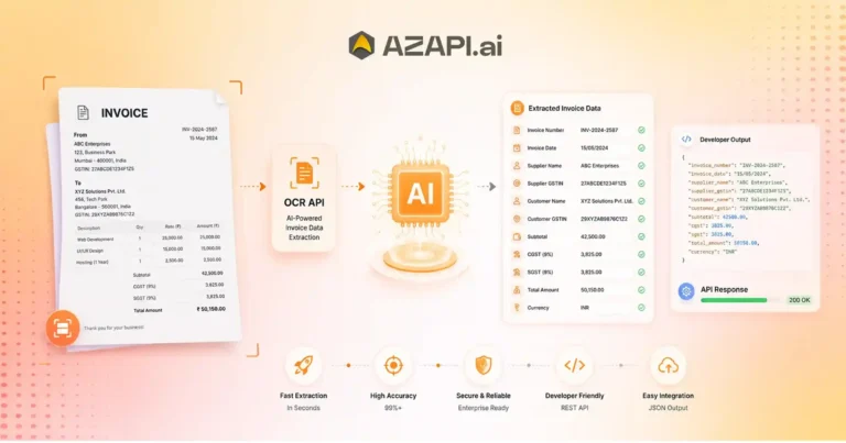 ai invoice ocr api for automated invoice processing