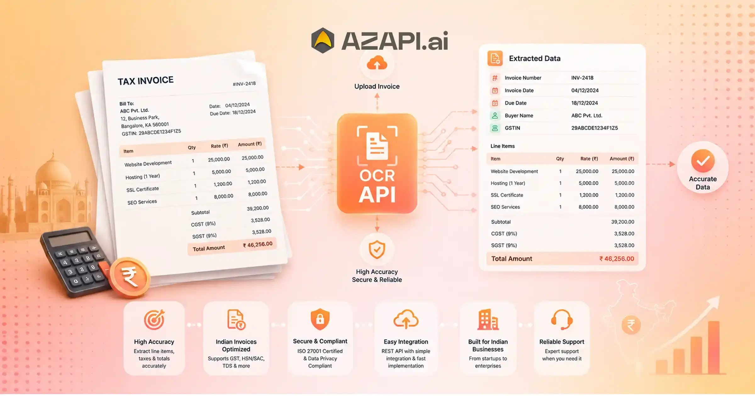 Best Invoice OCR API for Indian Businesses: Complete Buyer’s Guide to Choosing the Right OCR API