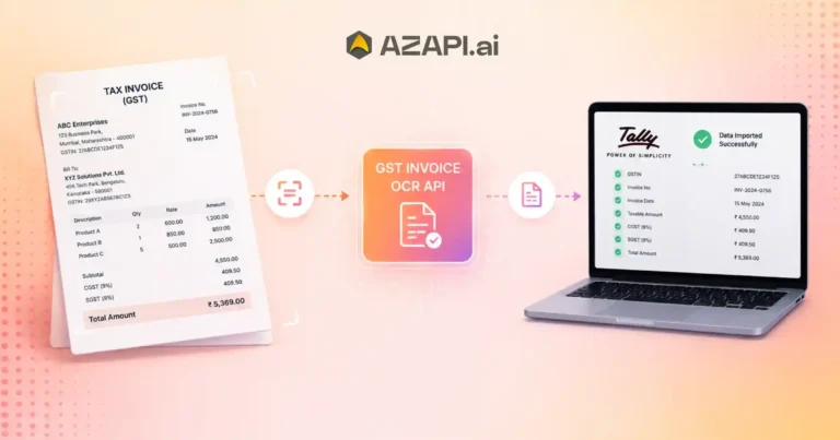 gst invoice ocr api for tally
