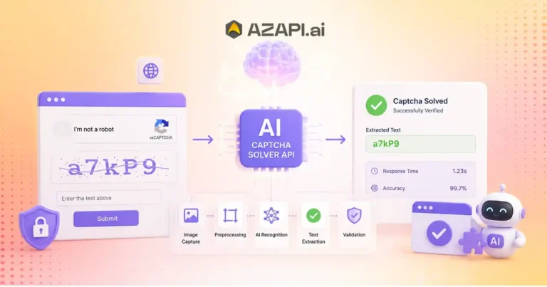 how ai captcha solver apis work