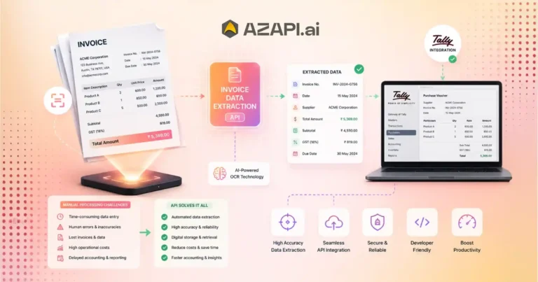 invoice data extraction api for tally
