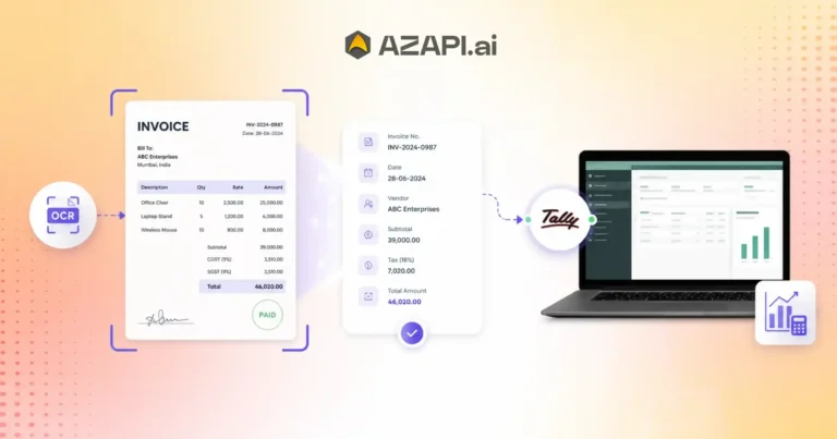 invoice ocr api with tally integration