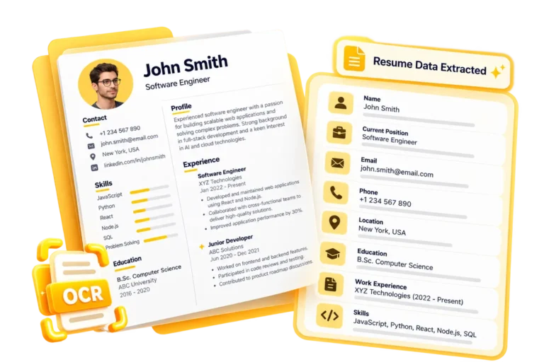 Resume OCR API