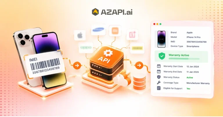 mobile warranty verification api